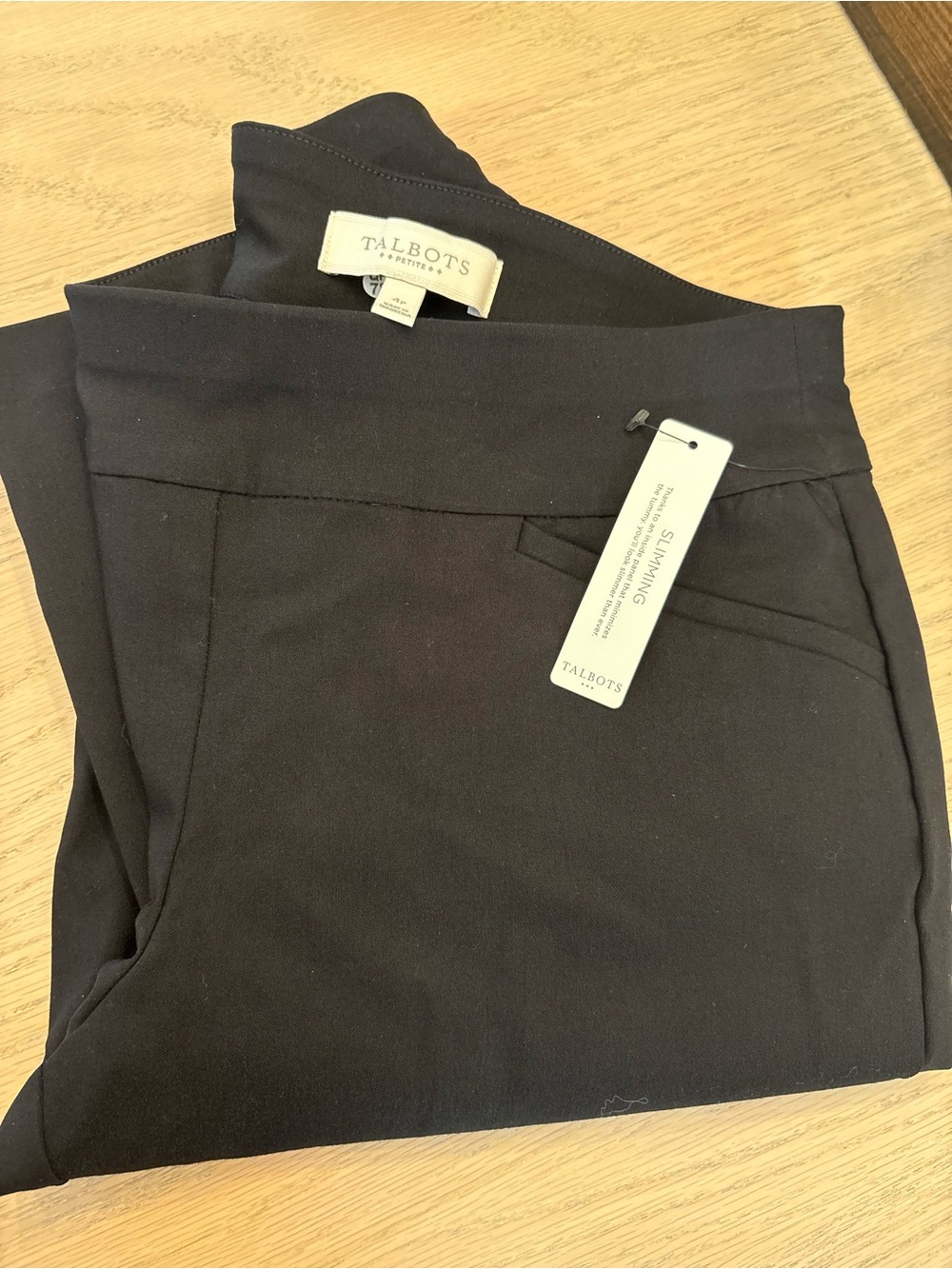 Talbots Women’s Black Slimming Stretch Dress Pants